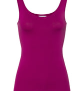 Touch Feeling Round Neck Tank Top | Pink Tourmaline 71814-2473
